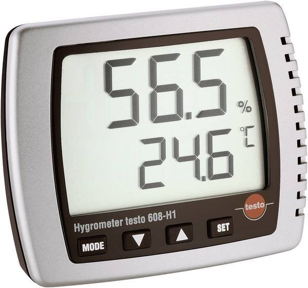 Testo 608-H1 termohygrometer s LCD displejom na meranie teploty a vlhkosti